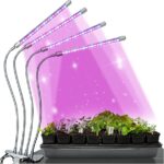 Guía para usar luces de cultivo en germinación de semillas
